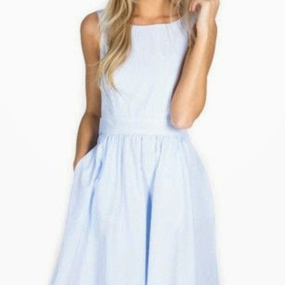 Lauren James Seersucker Dress